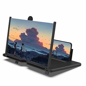 ✨️大人気✨️3D拡大スクリーン スマートフォン用 Amazon.co.jp: ZHEJIA 10インチ スクリーンアンプ スマホ拡大鏡
